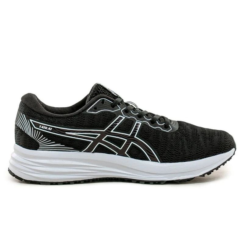 Asics black deals white