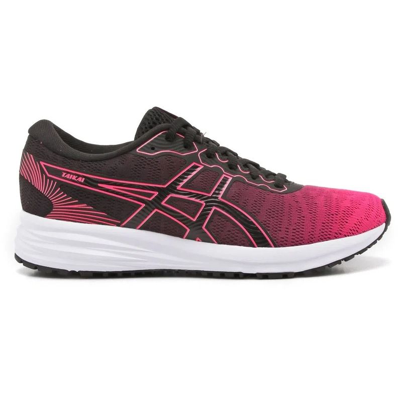 Asics black pink sale