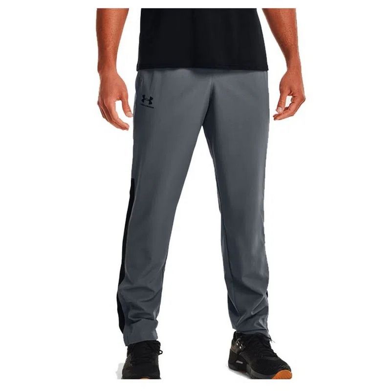 Pantalones UNDER ARMOUR Hombre (XL - Gris)