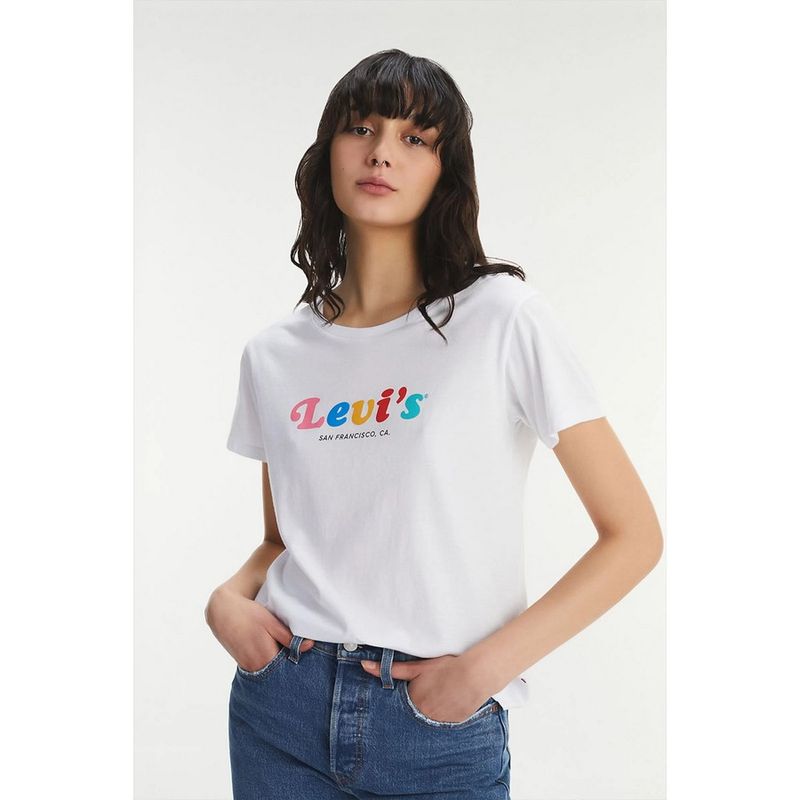 Remera Levis The Perfect Tee LeviS 70S Mu de Mujer