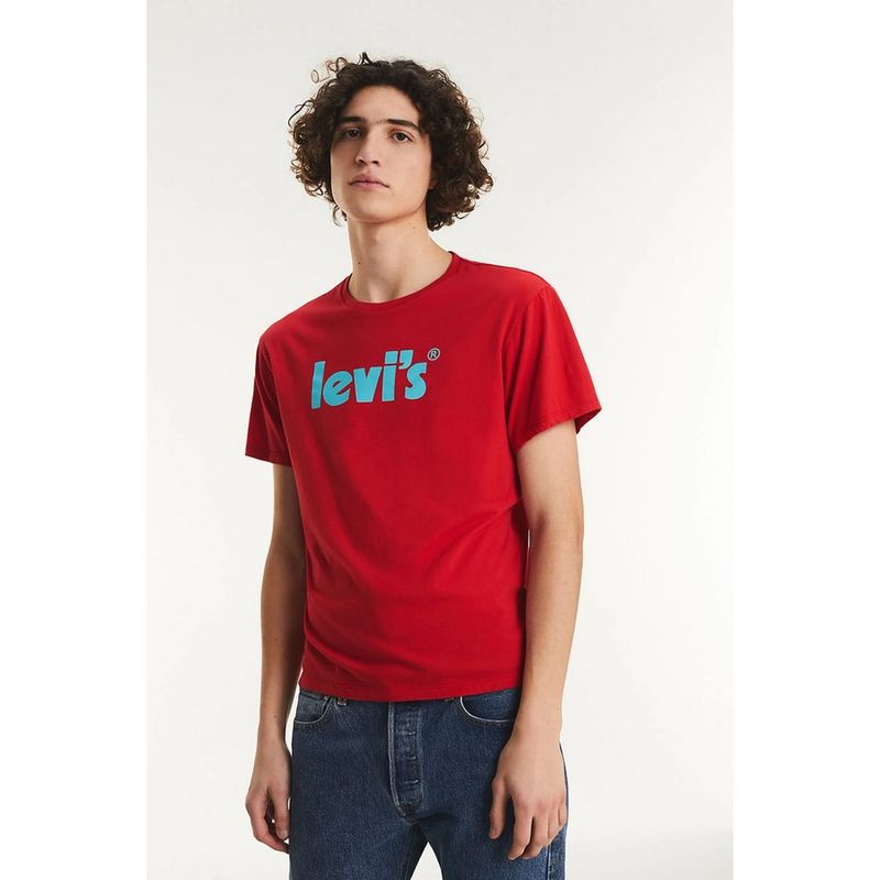 Remera levis roja sale