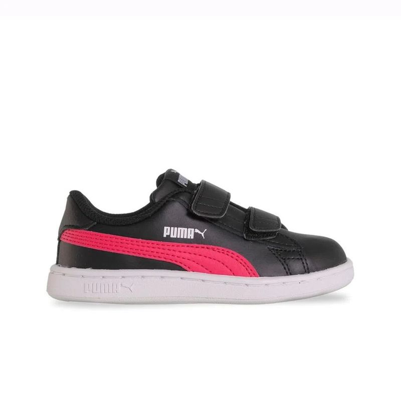 Zapatilla negra puma clearance smash v2 l adp