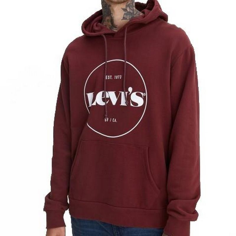 Buzo Levis Relaxed Graphic Hoodie LeviS de Hombre