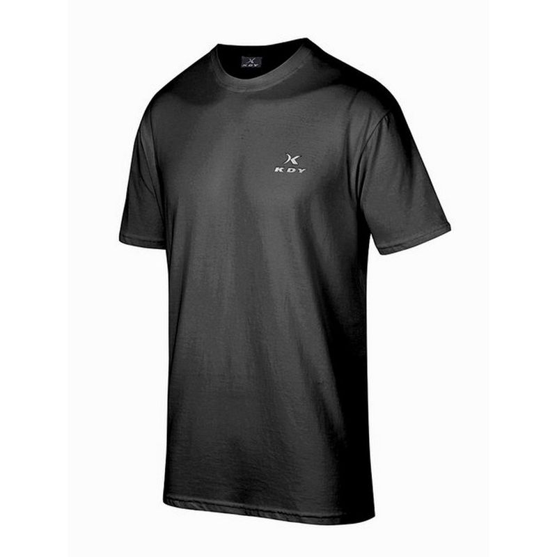 Remera Kdy Zeta Basica Negro de Hombre Marathon Deportes Indumentaria y Zapatillas
