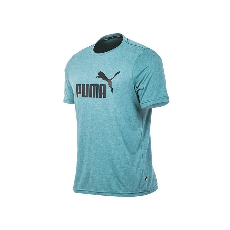 CAMISETA PUMA HOMBRE ESS LOGO TEE AZUL BLANCO. PUMA