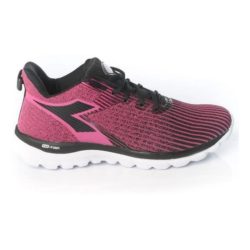 Zapatillas Diadora Cross Mujer Negro/Pink