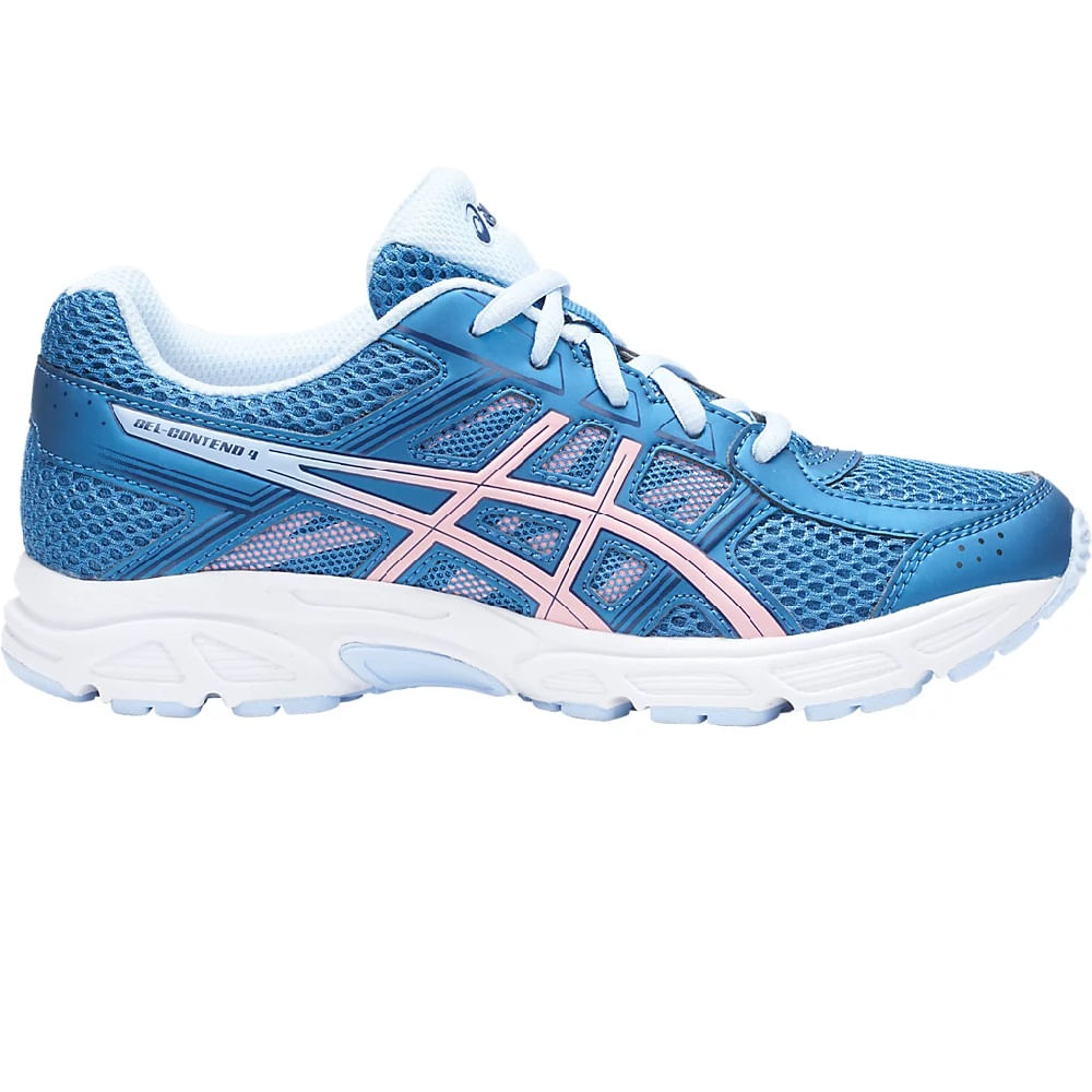 Zapatilla Asics Contend 4 Gs Azure Frosted de Mujer Marathon