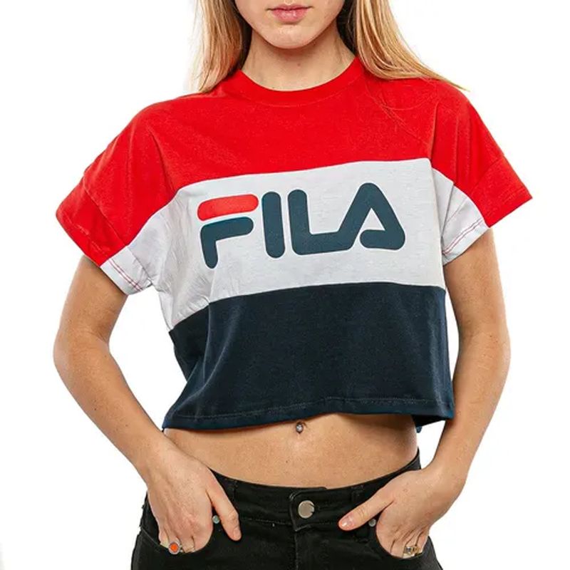 Fila maya crop on sale tee