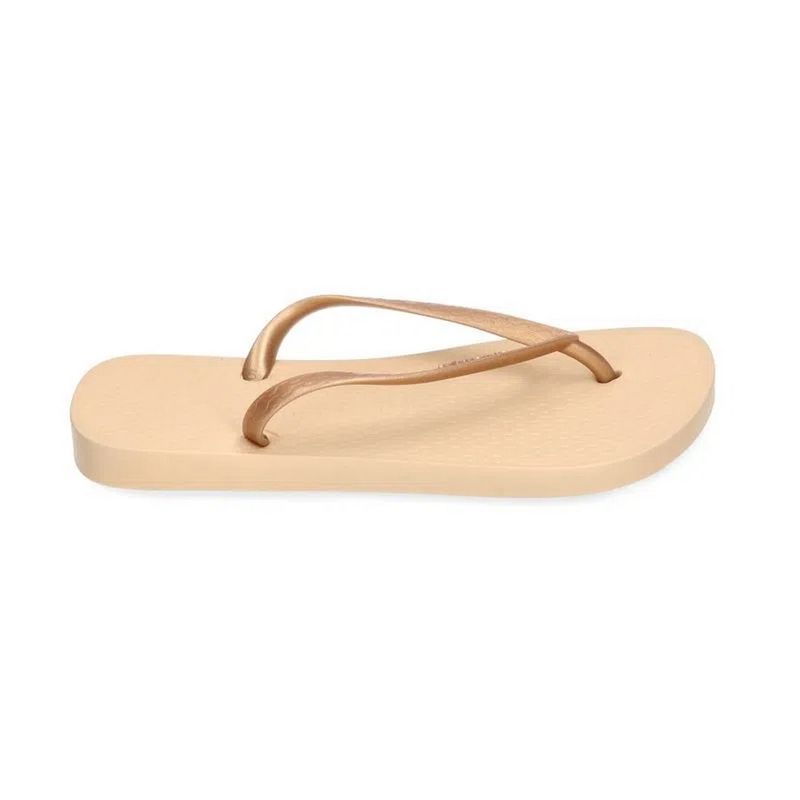 Ojotas Ipanema Classica Tan Beige Oro de Mujer