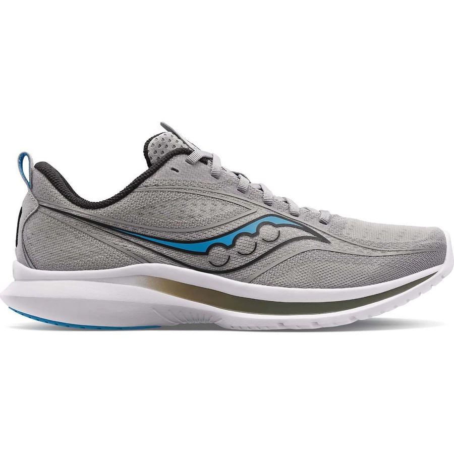 Saucony Men's Kinvara 10 White / Red Ankle-High Mesh Running - 7M
