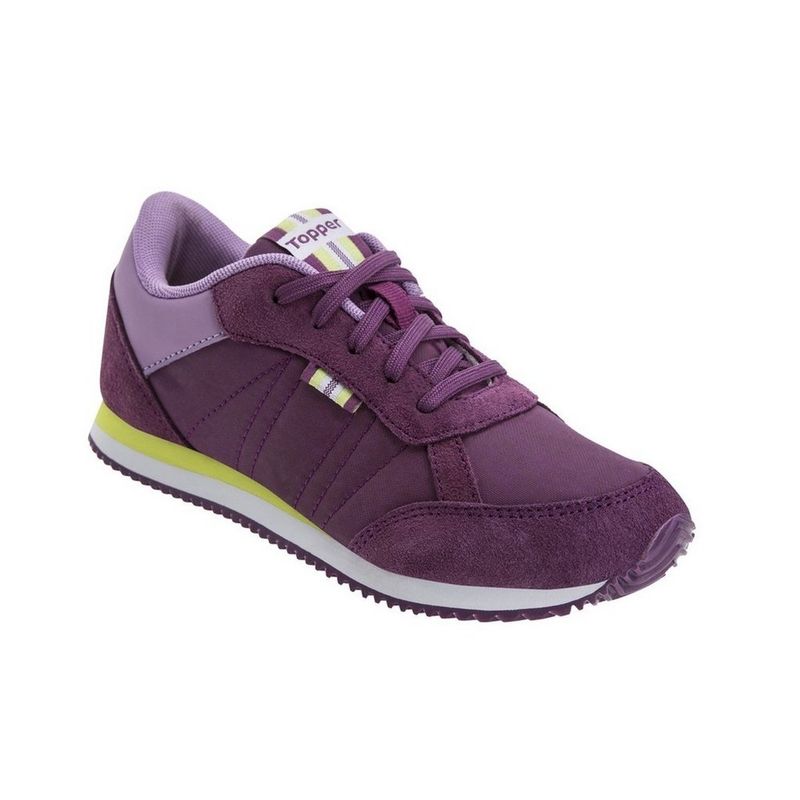 Zapatillas Topper Theo Kids Vl Noche Lavanda de Ni o