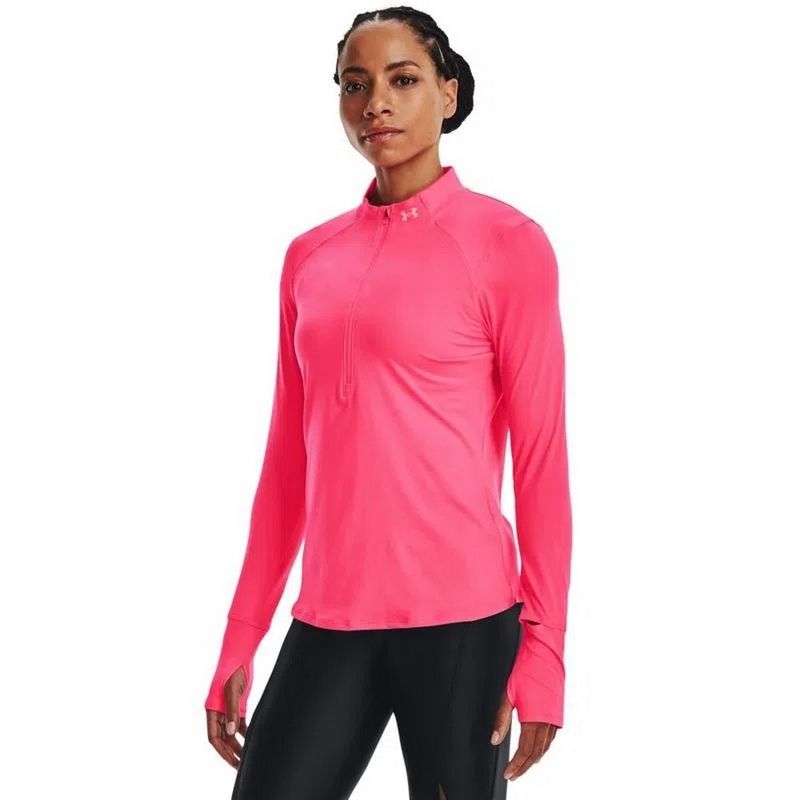 Buzo Under Armour Ua Qualifier Run 2.0 1 2 Zip de Mujer