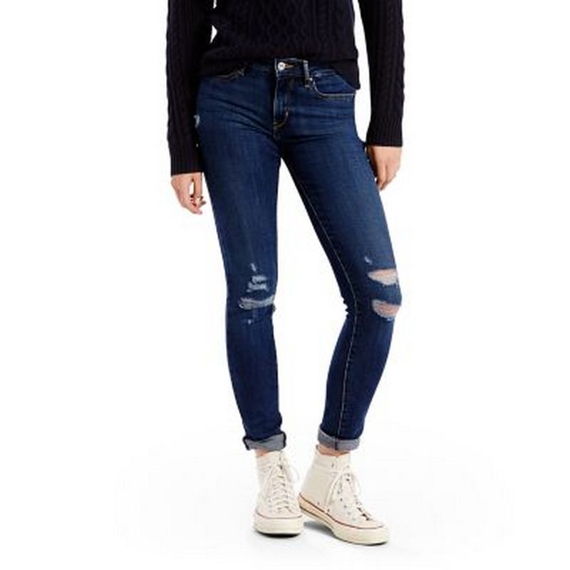 Jeans Levis 711 Skinny Damage Is Done de Mujer