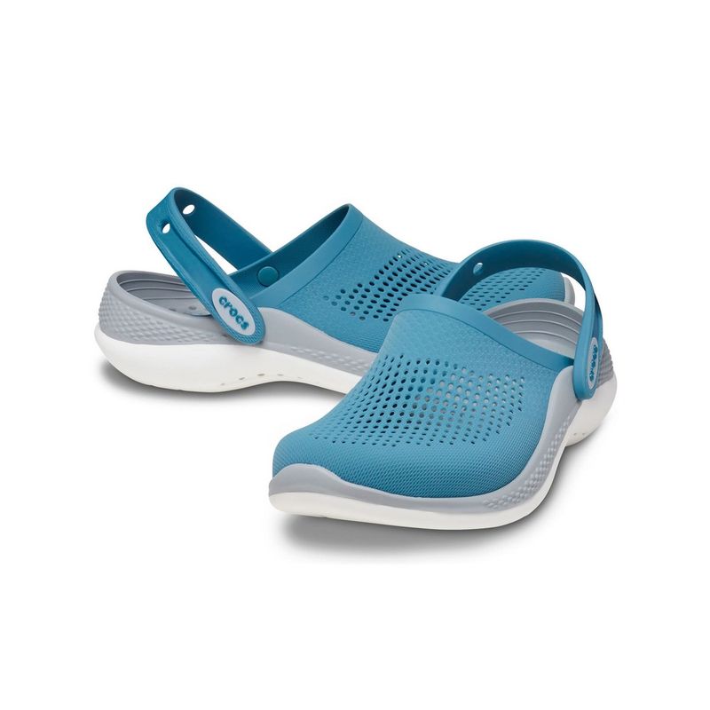Ojotas Crocs Literide 360 Clog Blue Steel de Hombre Marathon Deportes Indumentaria y Zapatillas