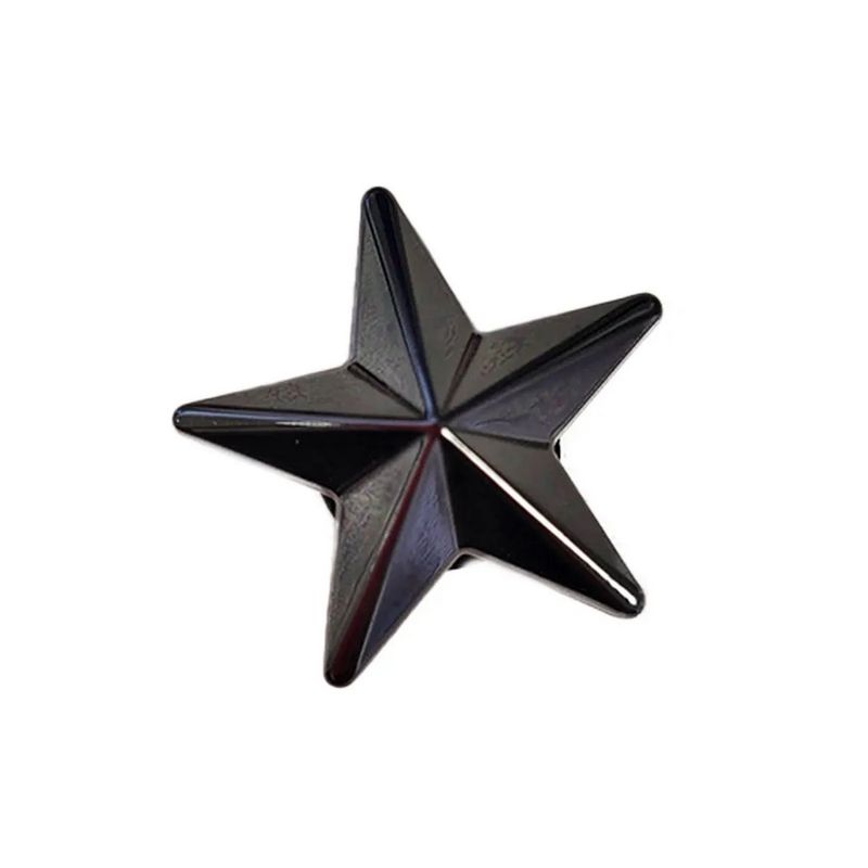 Jibbit Crocs Jibbitz Punk Gunmetal Star Unisex Marathon Deportes